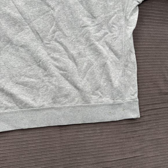 Nike Sweatshirt Mens Large Gray Crewneck Swoosh Pullover Logo Athletic Casual - Picture 8 of 10